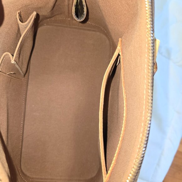 Louis Vuitton Alma Shoulder Bag PM Brown Canvas/Leather - Picture 10 of 12